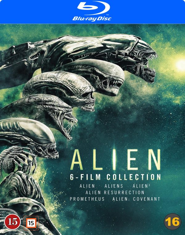 ALIEN 6-FILM COLLECTION (6 disc) - Blu-ray ALIEN 6-FILM COLLECTION (6 disc) - Blu-ray